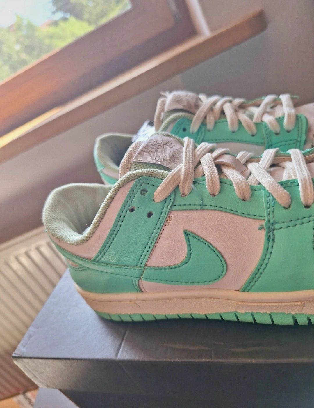 Buty Nike Dunk Low Green Glow