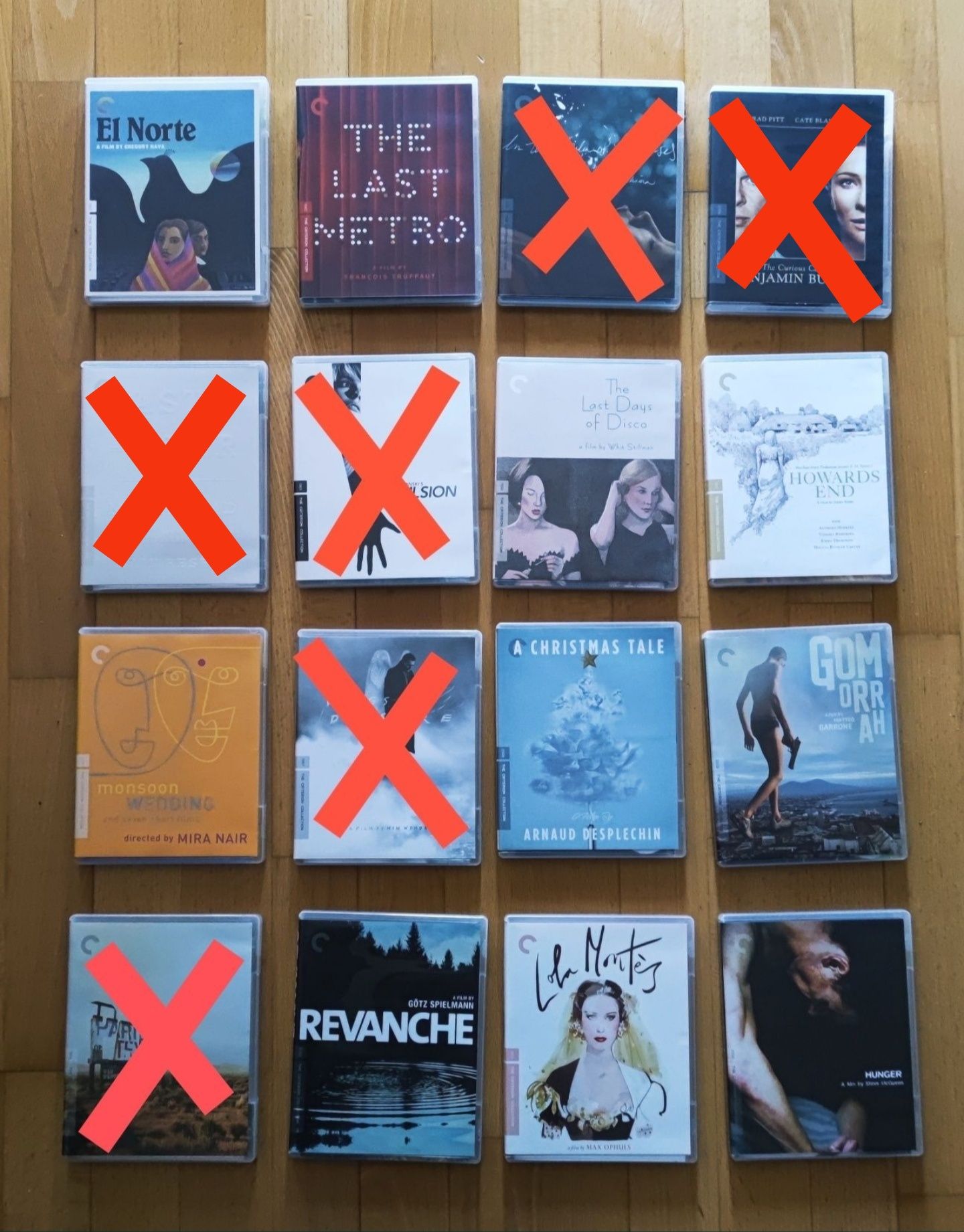 Criterion Collection - 67 filmes - Blu-rays (2/3)