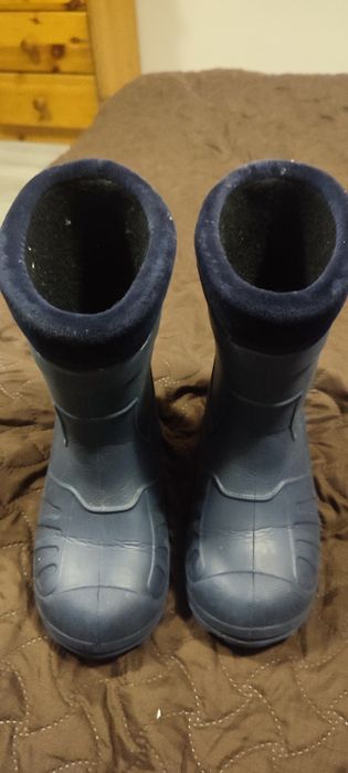 Gumowce piankowe z pianki EVA, bardzo lekkie z ociepleniem. Rozm. 29