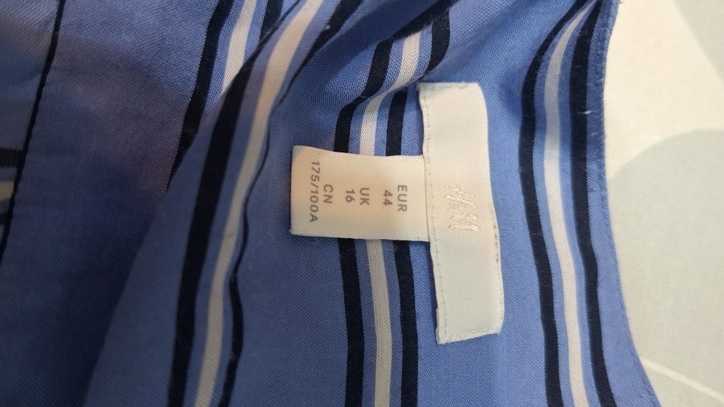 Sukienka kopertowa maxi r. 44 H&M