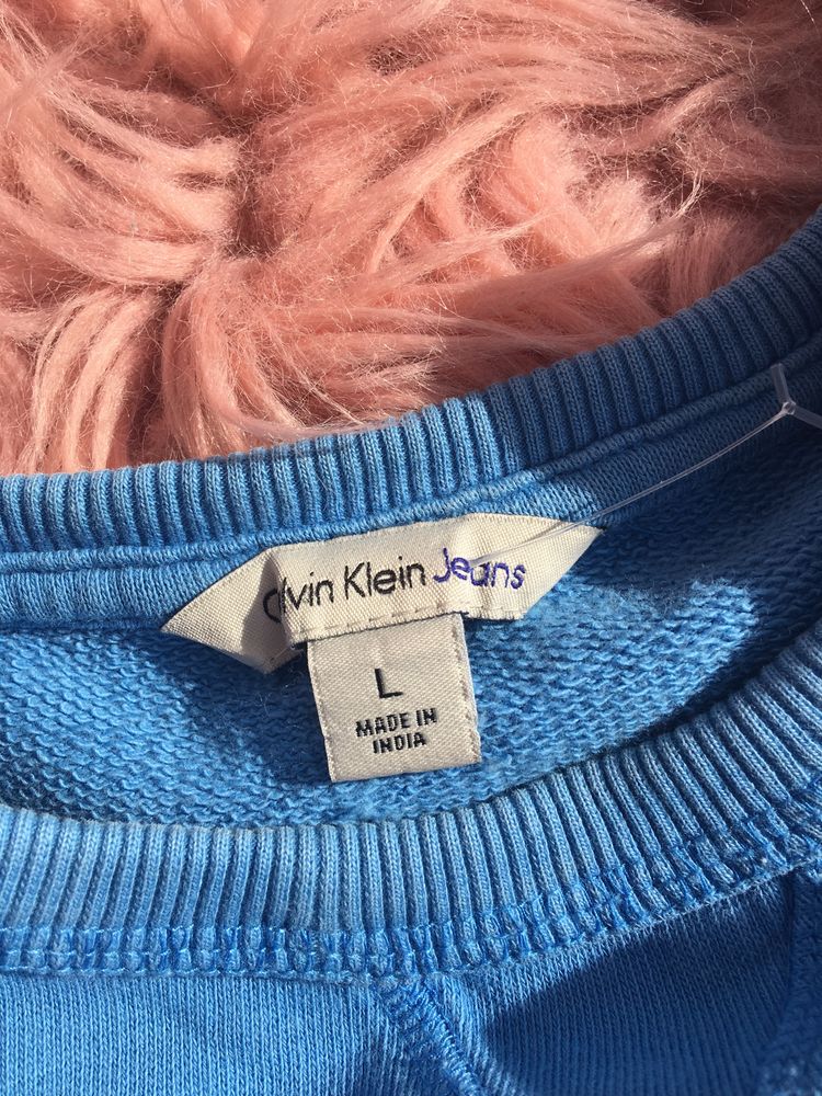 Nebieska bluza Calvin Klein Jeans