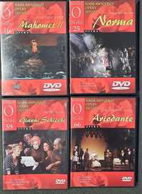 Zestaw 4 płyt DVD. Najsławniejsze opery świata. La Scala.