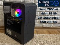 Гарантія! Intel Xeon 2650 v4, GTX 1660 Super ІГРОВИЙ ПК компьютер