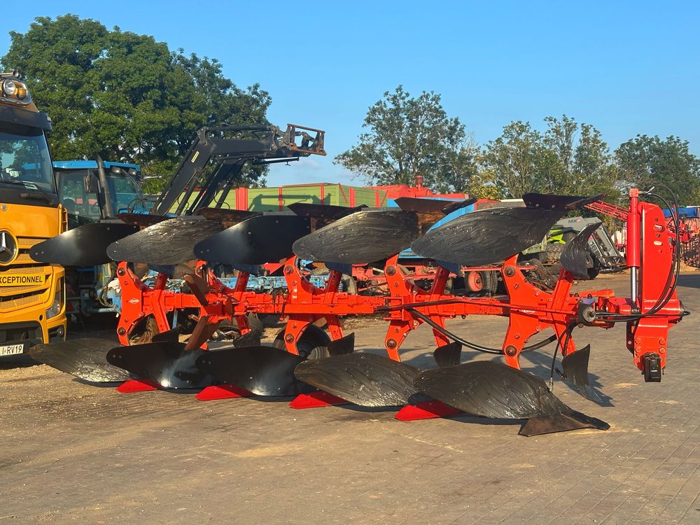 Pług 5 skibowy obrotowy Kuhn Multi Master 121 ramie do wału SUPER STAN