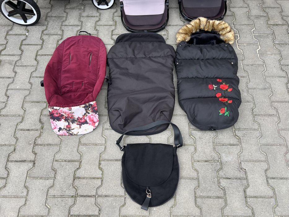Wózek spacerowy spacerówka cybex balios M  2 siedziska 2 śpiwory