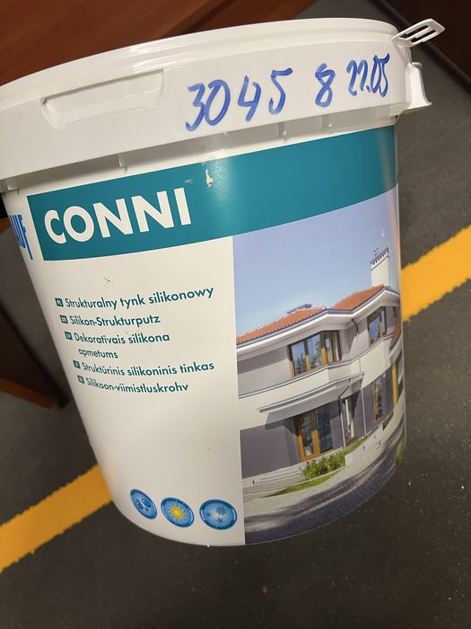 Tynk strukturalny silikonowy Knauf 25 kg Conni jasny symb 3045