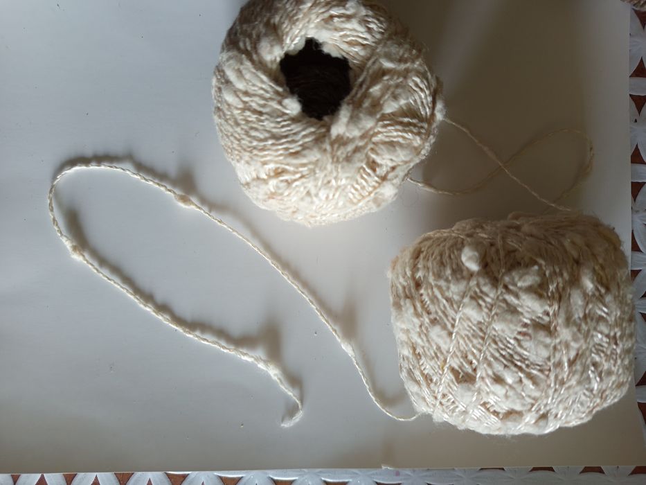 Нитки для летнего изделия.