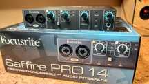 NOWY Focusrite Saffire Pro 14 zamiana odtwarzacz sieciowy