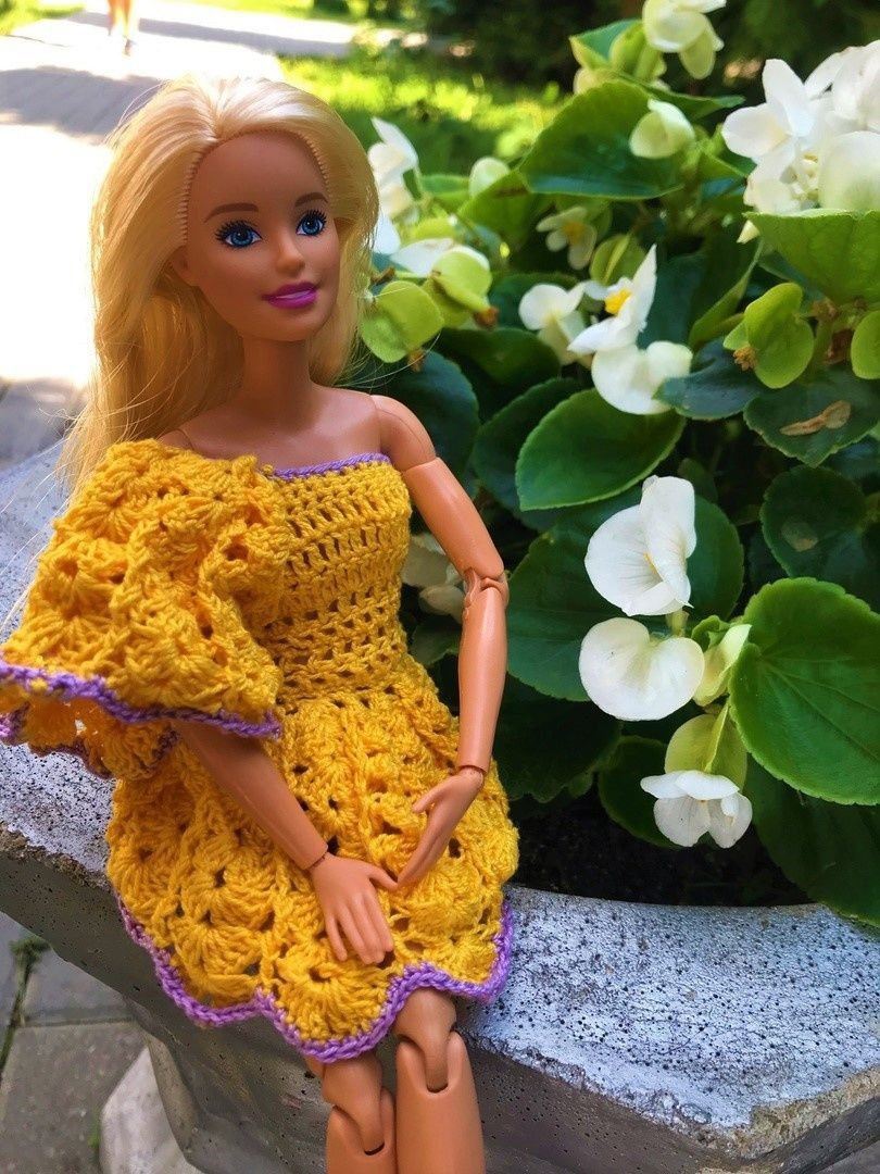 Колекційна кукла Barbie одяг ручної роботи