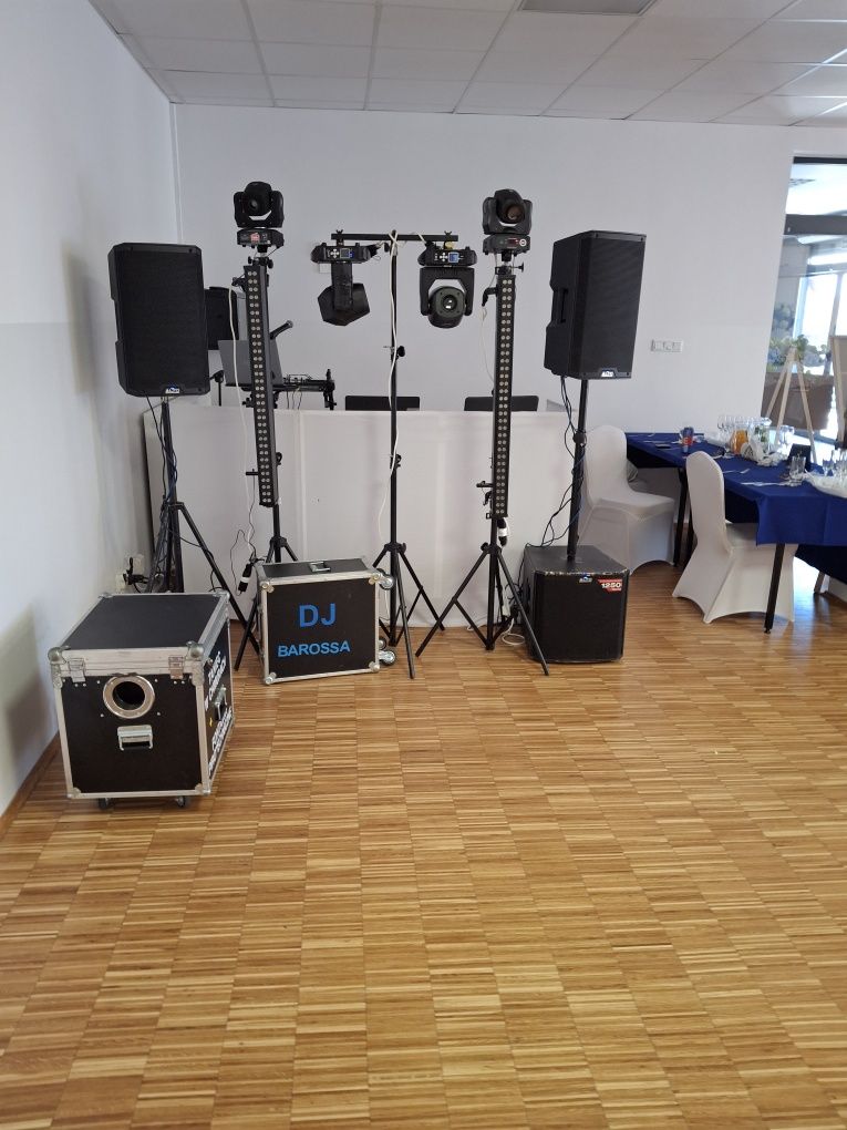 Ciężki dym fontanny pirotech,Dj & Konferansjer oprawa muzyczna wesel.