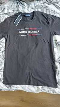 Koszulka czarna Tommy Hilfiger rozmiar L