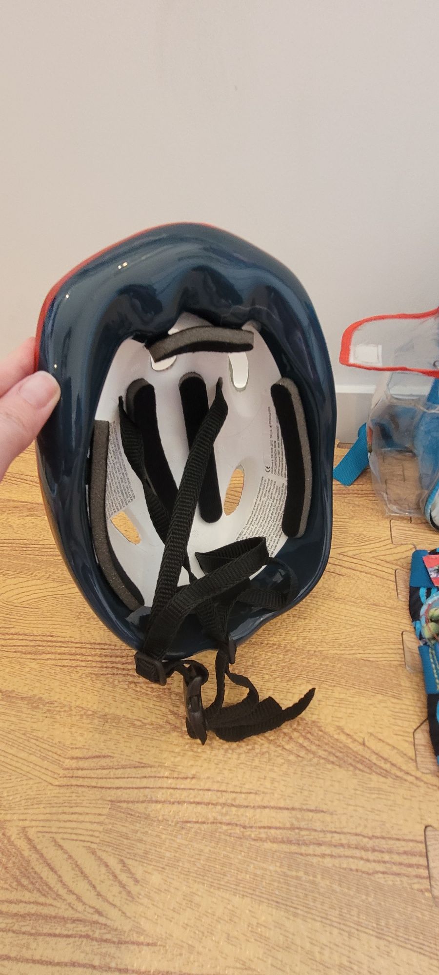 Mochila + Capacete + protetores