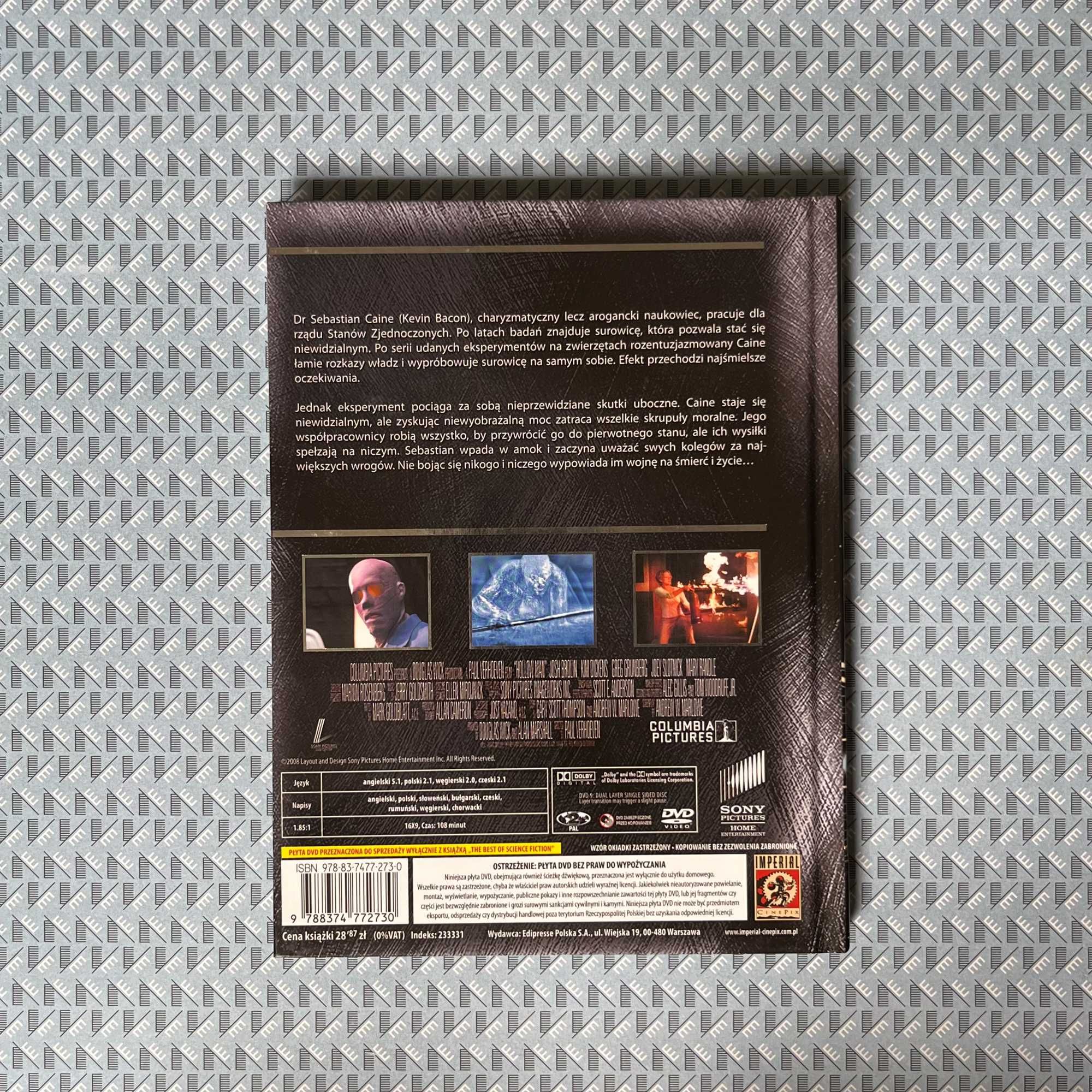 CZŁOWIEK WIDMO dvd Nieziemska Kolekcja Filmowa TOM 18