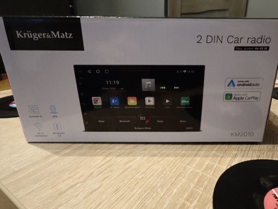 Radio samochodowe Krüger&Matz 7" , Android 12