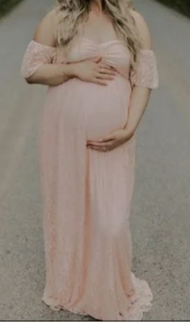 Sukienka na sesje ciążowa r. XXL