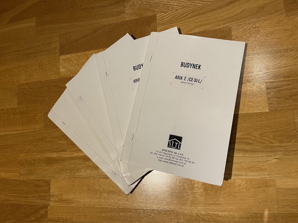 Projekt domu Aria 2 (odbicie lustrzane) MTM Styl