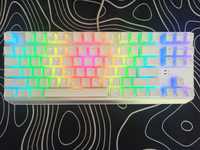 Klawiatura SPC Gear GK630K Onyx White Kailh Blue RGB TKL Pudding