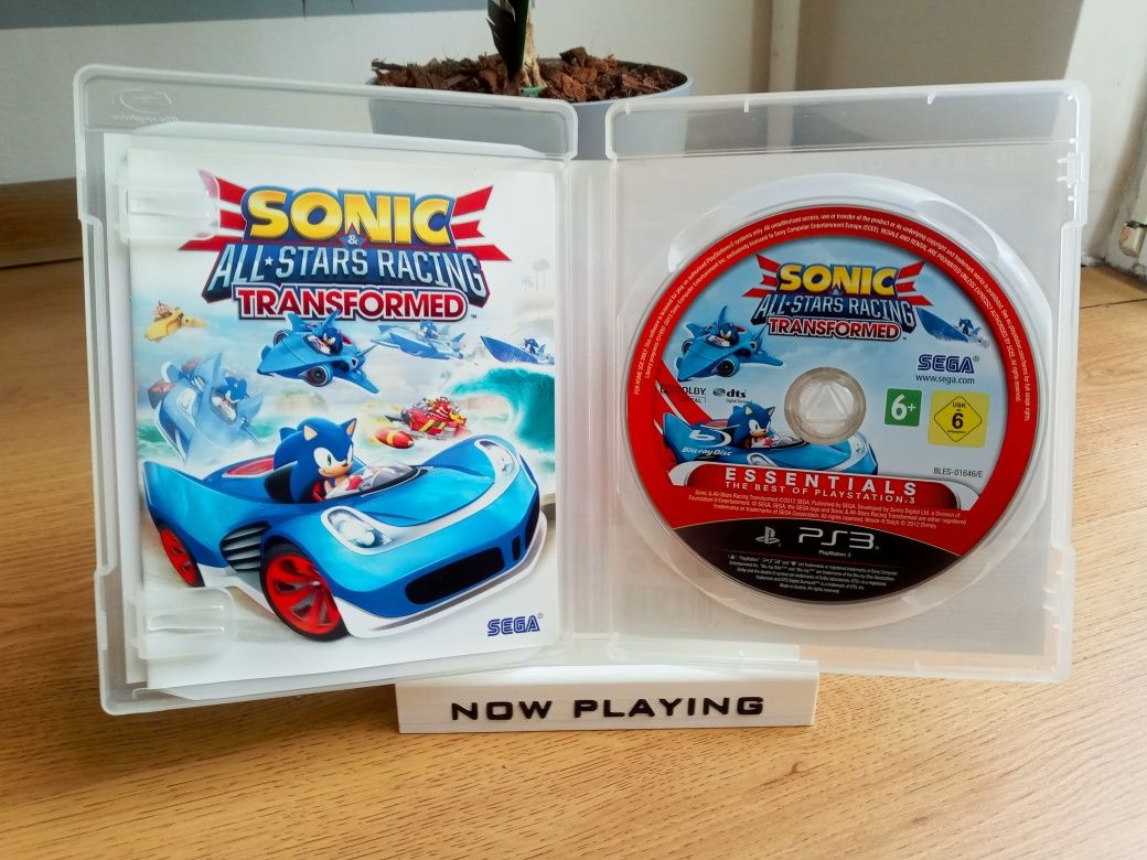 Gra Sonic All Stars Racing Transformed w BDB stanie PlayStation 3 ps3