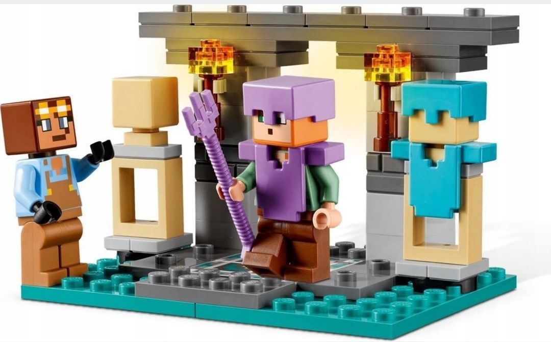 LEGO Minecraft 21252 ZBROJOWNIA dla dziecka kl

Gracze w Minecrafta® w