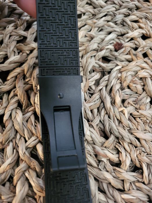 Bracelete Tiissot Touch Solar borracha com fecho em Titânio (novo)