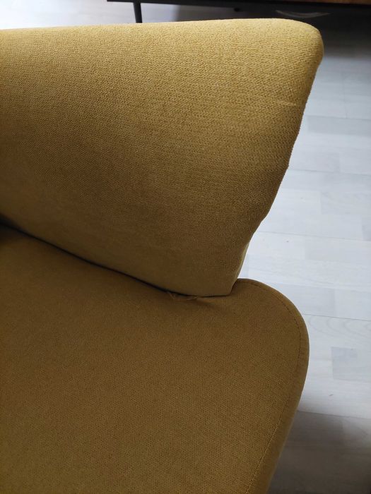 Żółty Fotel Uszak