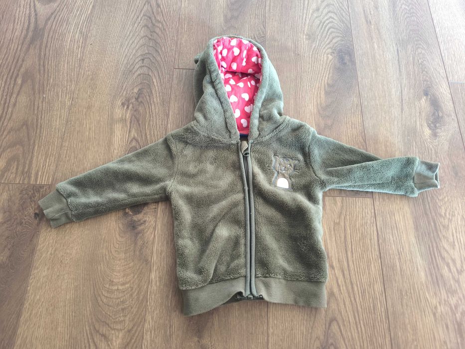 Bluza polarowa dla niemowlaka rozmiar 74