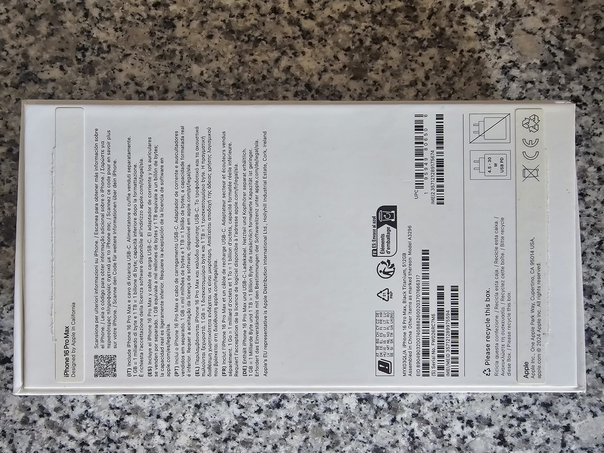 IPHONE 16 Pro Max
