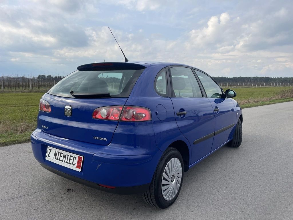 Seat Ibiza 1.2 2003r  z Niemiec klima 5 drzwi super stan