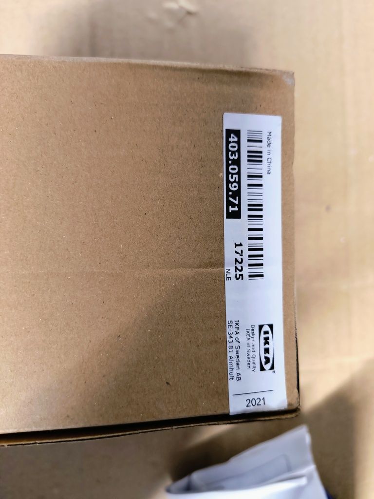 Ikea utrusta narożnik meblowy