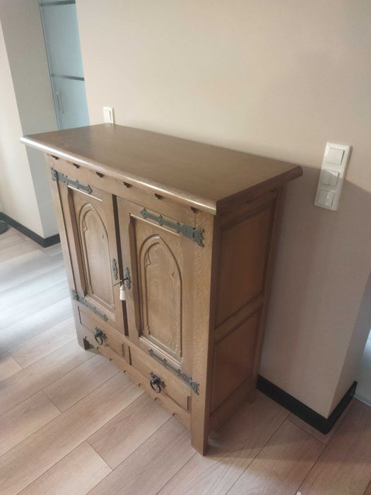 komoda barek z drewna dębowego