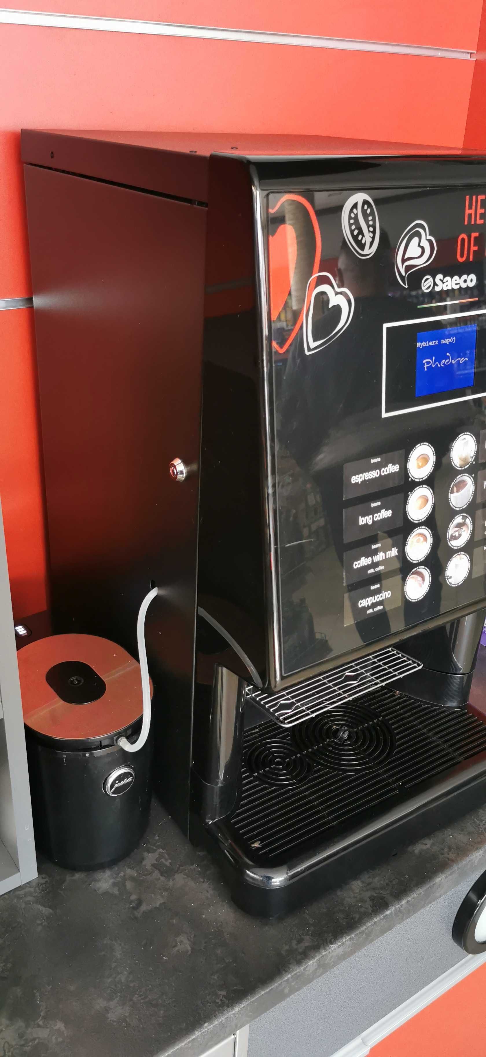 Ekspres Saeco Phedra EVO Cappuccino + lodówka Jura o wartości 1000 zł