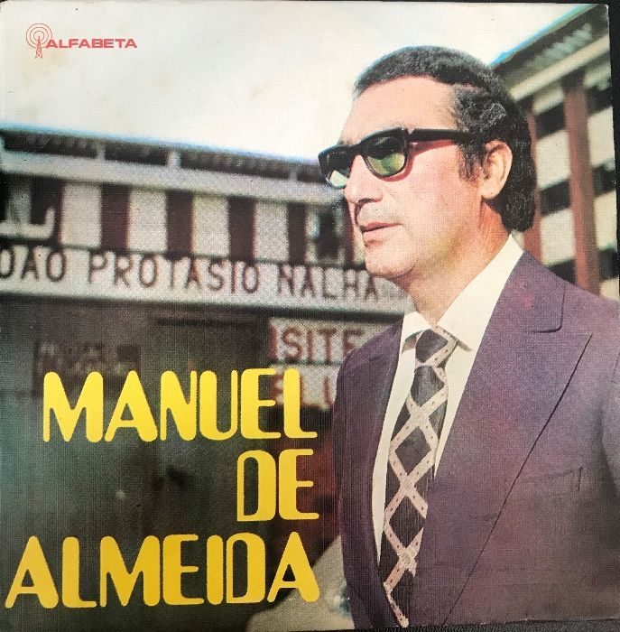 Disco Vinil - Manuel De Almeida ‎– Penitencia Para O Meu Fado