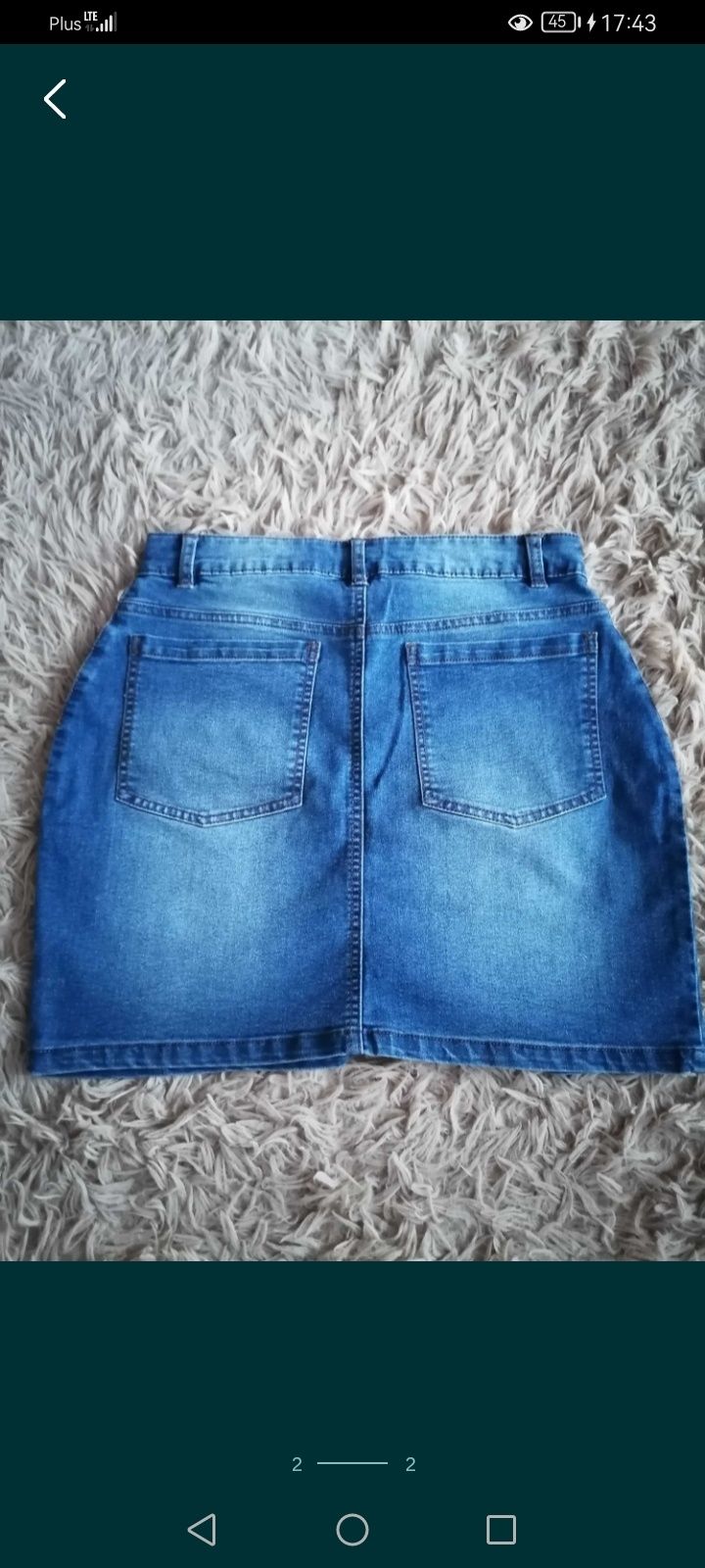 Nowa spódnica jeansowa r. 38 M