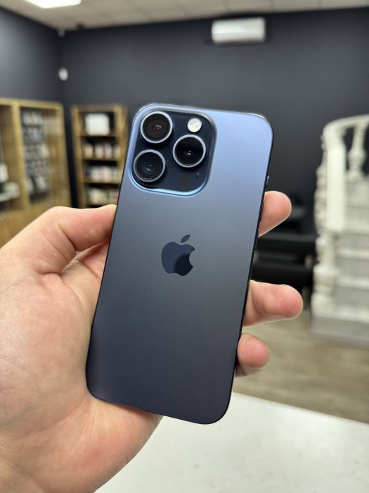 iPhone 15 Pro 128gb Blue Titanium Neverlock  від Магазину!
