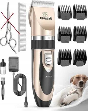 Oneisall Cicha Bezprzewodowa Maszynka Do Strzyżenia Uszkodzona