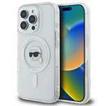 Karl Lagerfeld KLHMP16LHLSKIH iPhone16 Pro 6.3" biały/white hardcase