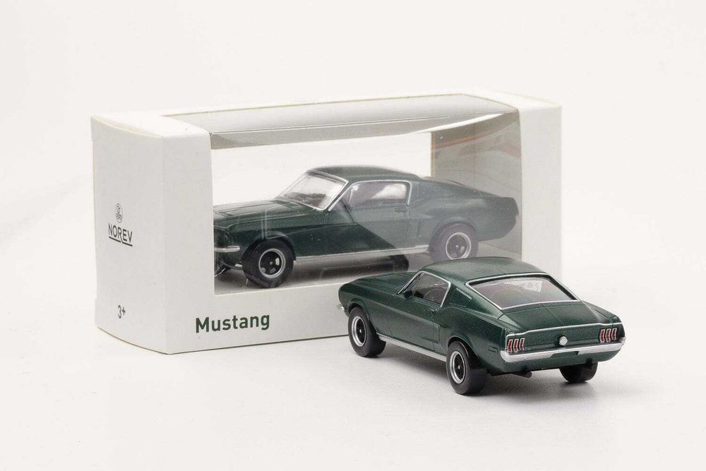Miniaturas filme "Bullit", Norev 1/43: Mustang e Charger
