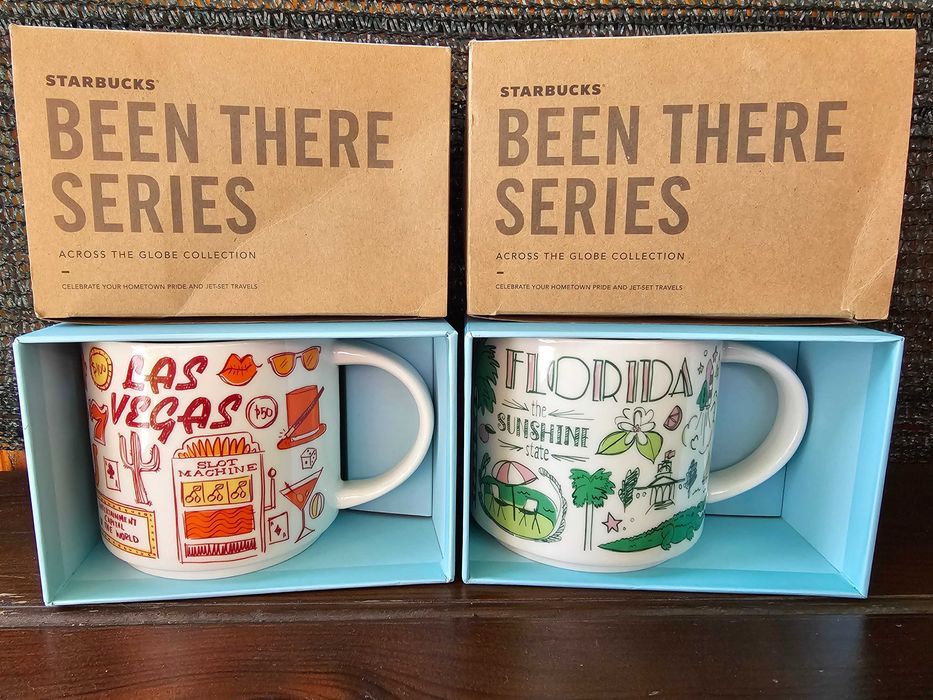 Кружка Чашка Starbucks Лас-Вегас / Флорида 414 мл