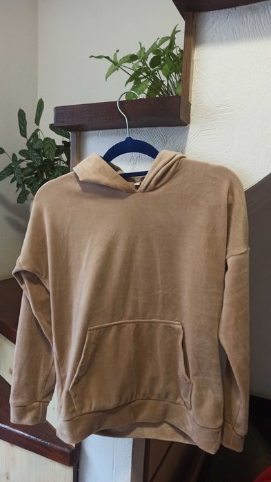 Худі велюрова з кишенею на хлопчика чи дівчинку