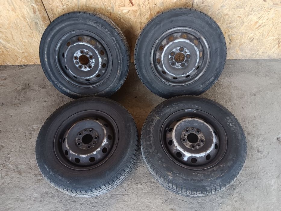 Fiat Ducato III koło felga felgi stalowe komplet 15" Opony KPL jumper