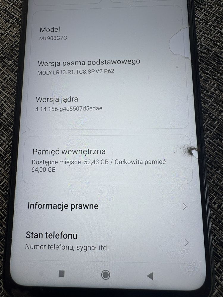Telefon xiaomi redmi note 8 pro