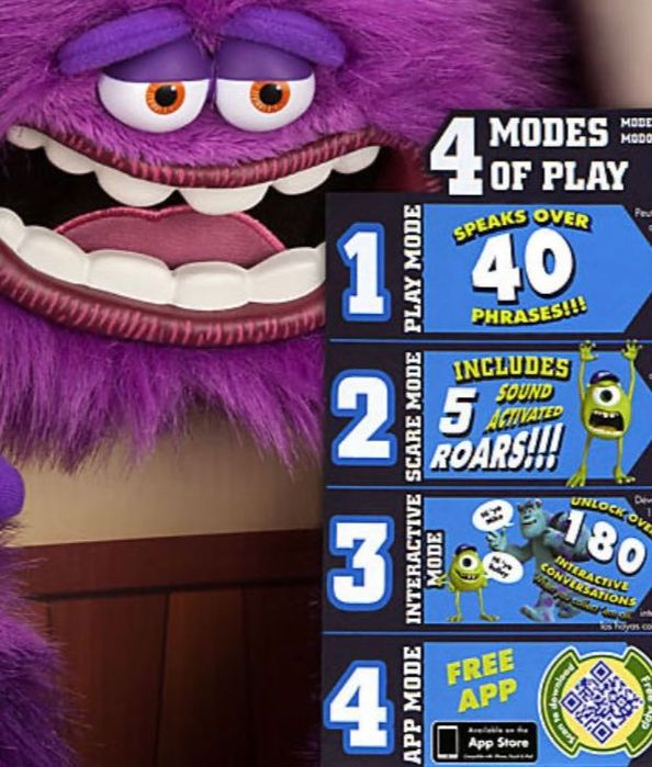 Университет монстров Інтерактивний монстр Арт "Університет монстрів"