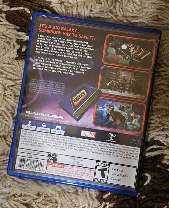 The Telltale Series Guardians of the Galaxy ps4 ps5