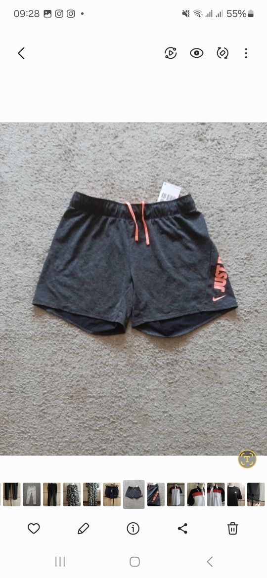 Шорты на девочку Nike