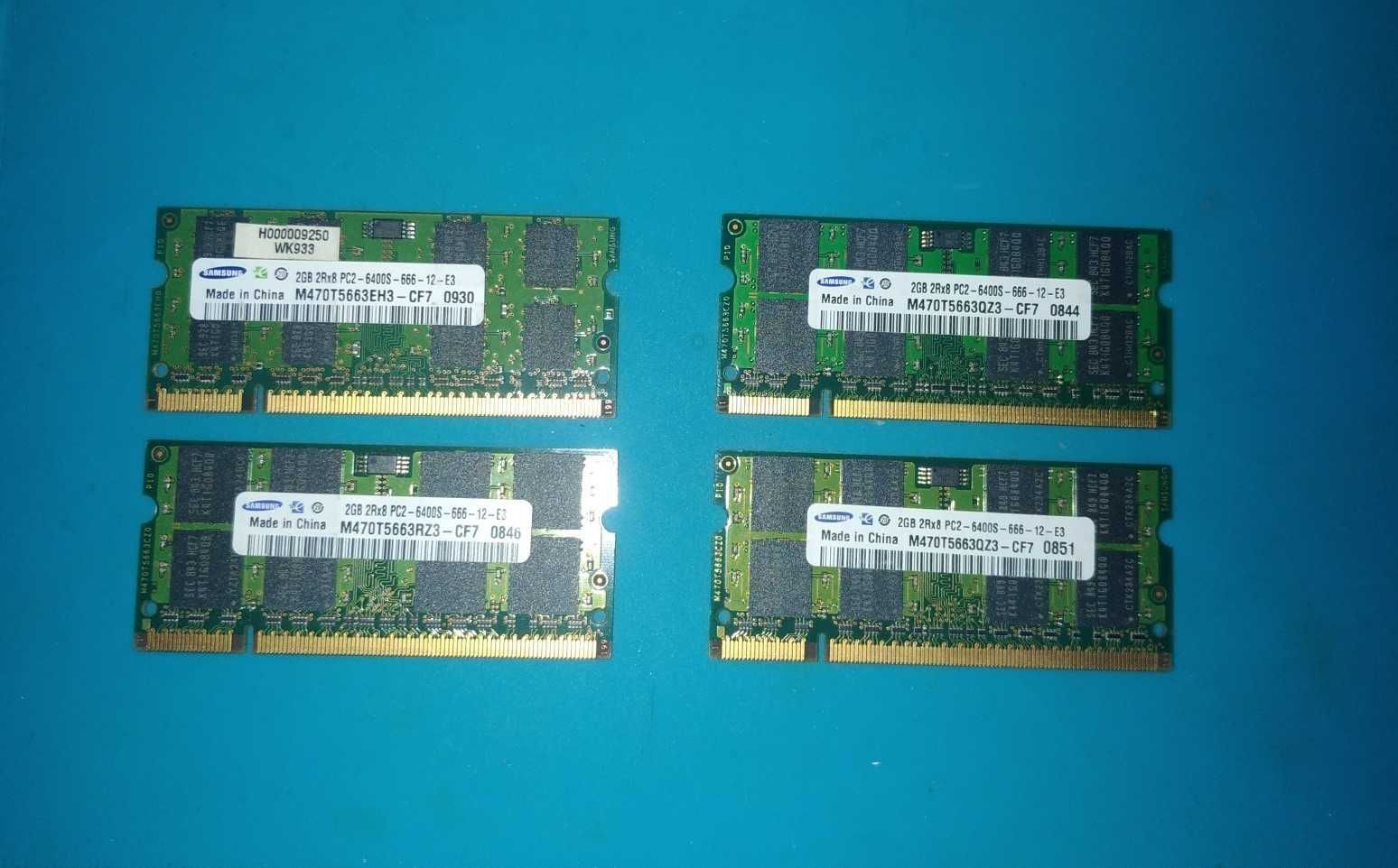 Память для ноутбука 2Gb DDR2 (4Gb)