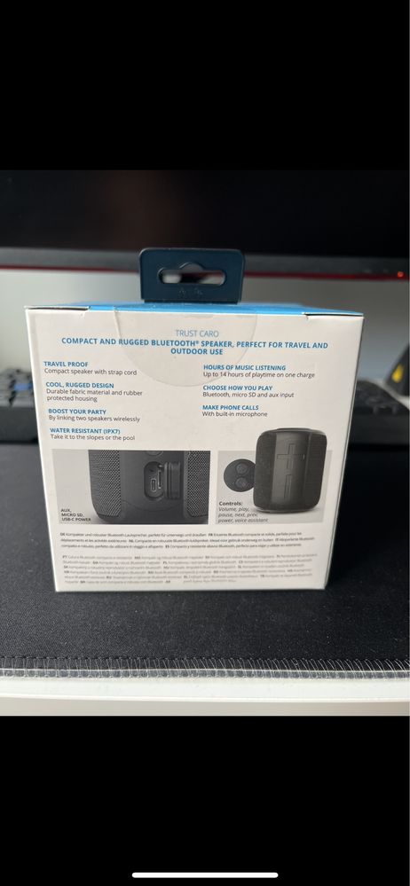Trust Caro compact speaker bluetooth NOWY