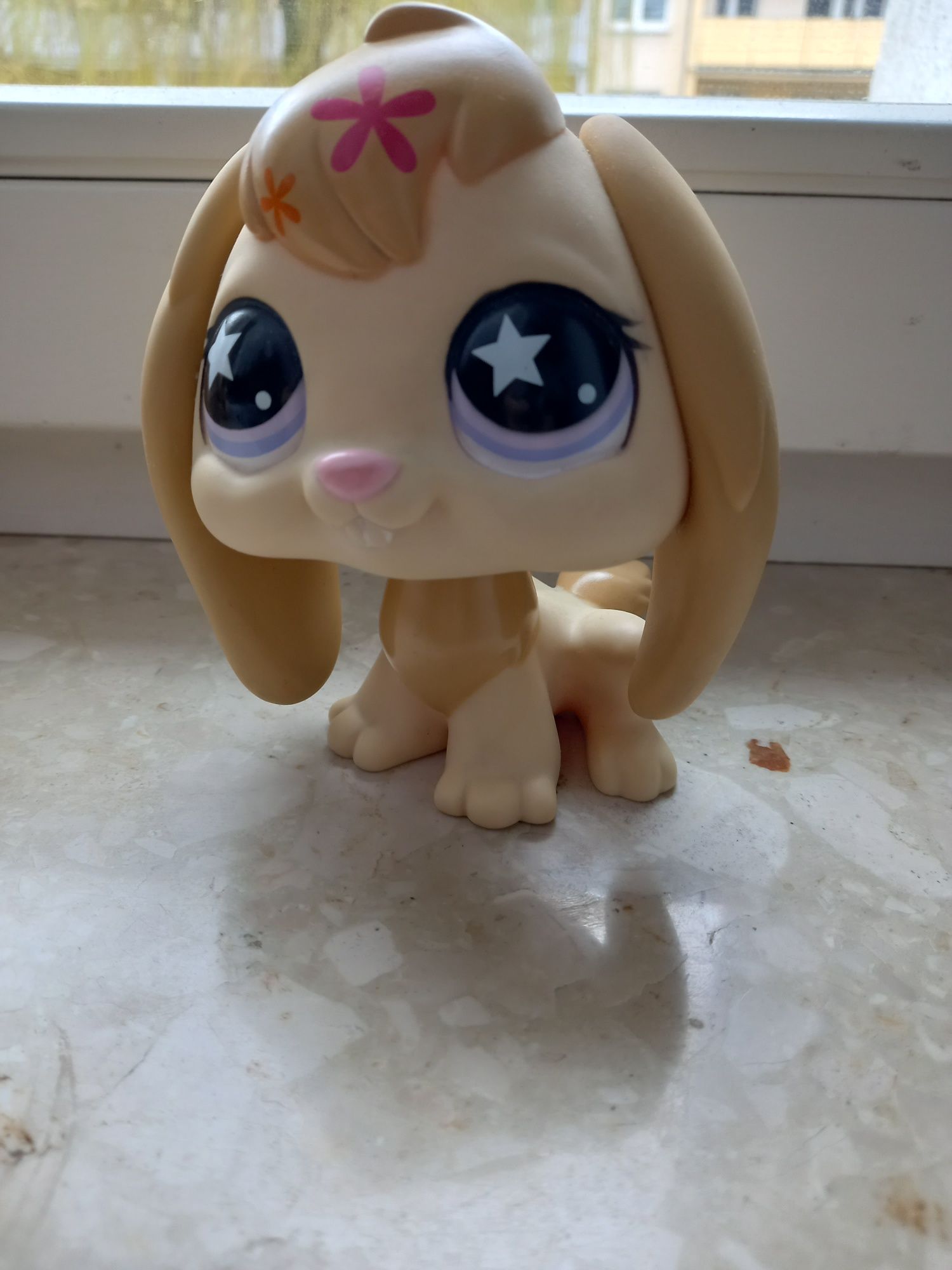 DUŻE figurki LITTLEST PET SHOP HASBRO Kot 15cm, Królik 13cm jak nowe