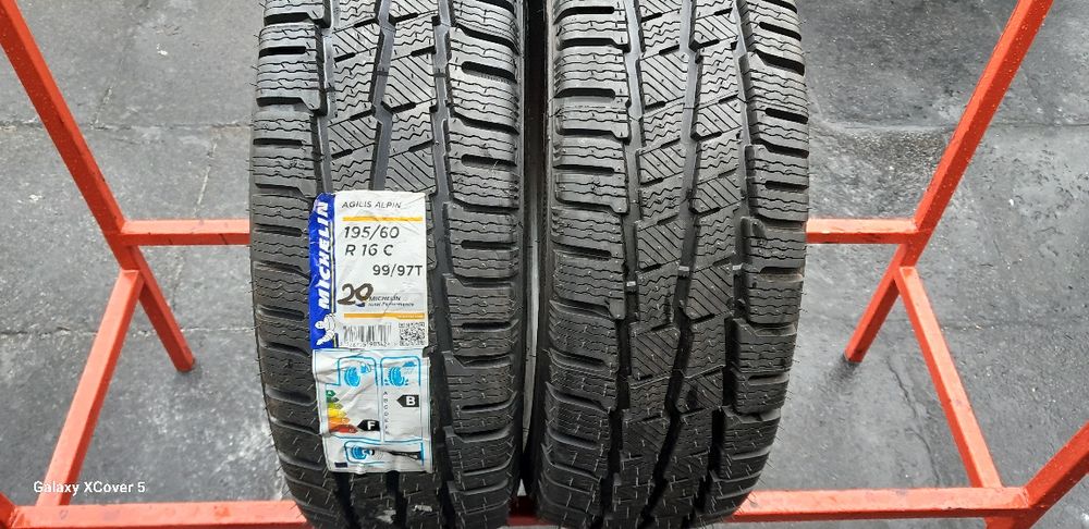 Opony Zimowe 195÷60÷16C.MICHELIN.300 zł szt.Montaż.Wysyłka.ZAPRASZAM.
