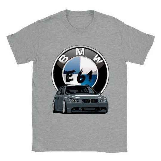 T-shirt BMW E61, 100% Algodão
