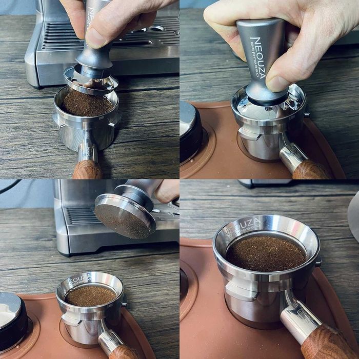 Anel de funil doseador de expresso em aço - NOVO